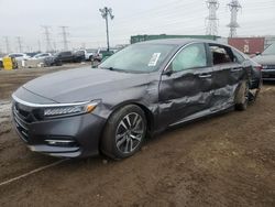 Honda Vehiculos salvage en venta: 2018 Honda Accord Touring Hybrid