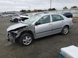 Salvage cars for sale at Sacramento, CA auction: 2006 Toyota Corolla CE