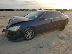 Vehiculos salvage en venta de Copart San Antonio, TX: 2007 Honda Accord SE