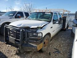 Salvage trucks for sale at Greenwood, NE auction: 2002 Ford F350 Super Duty