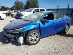 Salvage cars for sale at Apopka, FL auction: 2018 Chevrolet Cruze LT