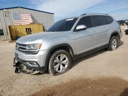 Salvage cars for sale at Amarillo, TX auction: 2018 Volkswagen Atlas SEL