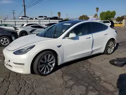 Tesla salvage cars for sale: 2018 Tesla Model 3