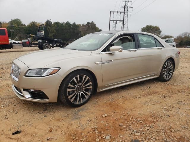 2017 Lincoln Continental Reserve