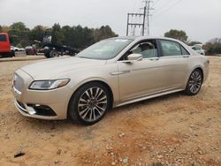 Lincoln Continental Vehiculos salvage en venta: 2017 Lincoln Continental Reserve