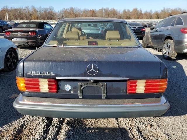 1986 Mercedes-Benz 560 SEL