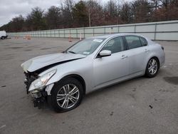 Salvage cars for sale at Brookhaven, NY auction: 2013 Infiniti G37