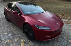 Tesla Vehiculos salvage en venta: 2024 Tesla Model 3