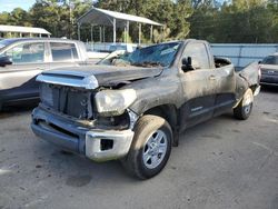 Salvage trucks for sale at Savannah, GA auction: 2017 Toyota Tundra Double Cab SR