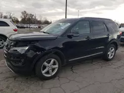 Salvage cars for sale at Fort Wayne, IN auction: 2016 Ford Explorer XLT