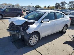 Salvage cars for sale at Sacramento, CA auction: 2015 Nissan Versa S