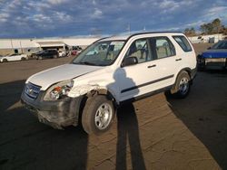 Honda salvage cars for sale: 2006 Honda CR-V LX