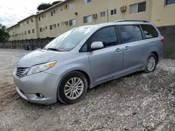 Toyota salvage cars for sale: 2015 Toyota Sienna XLE