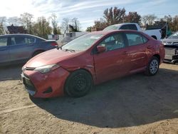 Toyota salvage cars for sale: 2017 Toyota Corolla L