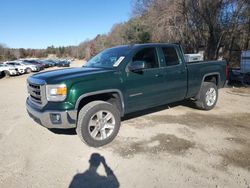 Salvage trucks for sale at North Billerica, MA auction: 2015 GMC Sierra K1500 SLE