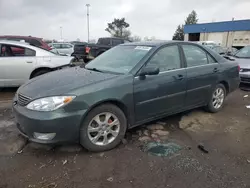 Carros salvage a la venta en subasta: 2005 Toyota Camry LE