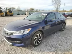 Salvage cars for sale from Copart Kansas City, KS: 2017 Honda Accord EXL