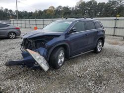 Salvage cars for sale at Ellenwood, GA auction: 2014 Toyota Highlander Limited