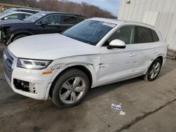 Salvage cars for sale at Windsor, NJ auction: 2018 Audi Q5 Premium Plus