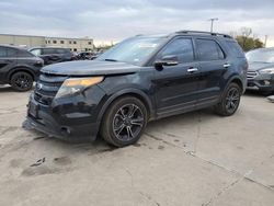 Salvage cars for sale at Wilmer, TX auction: 2013 Ford Explorer Sport