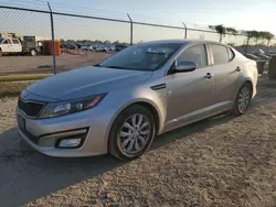 Salvage cars for sale at Houston, TX auction: 2014 KIA Optima EX