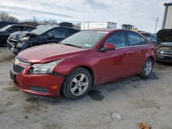 Chevrolet salvage cars for sale: 2012 Chevrolet Cruze LT