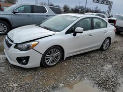 Subaru salvage cars for sale: 2012 Subaru Impreza Limited