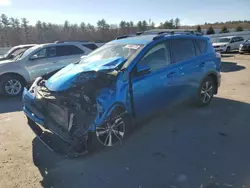 Salvage cars for sale at Windham, ME auction: 2017 Toyota Rav4 XLE