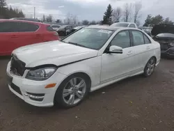 Mercedes-Benz Vehiculos salvage en venta: 2012 Mercedes-Benz C 300 4matic