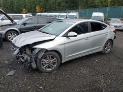 Hyundai Vehiculos salvage en venta: 2018 Hyundai Elantra SEL