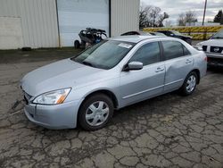 Salvage cars for sale at Woodburn, OR auction: 2003 Honda Accord LX