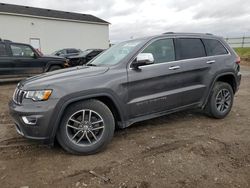 Salvage cars for sale at Portland, MI auction: 2017 Jeep Grand Cherokee Limited