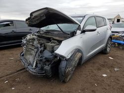 Salvage cars for sale at Brighton, CO auction: 2015 KIA Sportage LX