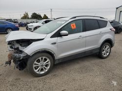 Ford salvage cars for sale: 2018 Ford Escape SE