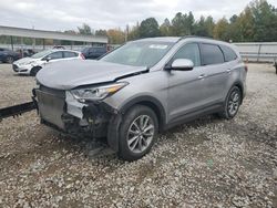 Salvage cars for sale at Memphis, TN auction: 2019 Hyundai Santa FE XL SE