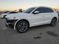 Salvage cars for sale at Bakersfield, CA auction: 2021 Audi Q5 Premium Plus