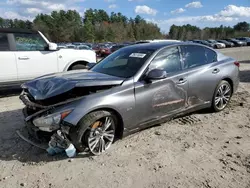 Infiniti salvage cars for sale: 2018 Infiniti Q50 Luxe