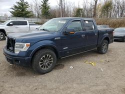 Salvage cars for sale at Davison, MI auction: 2014 Ford F150 Supercrew