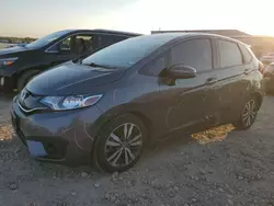 Salvage cars for sale at San Antonio, TX auction: 2017 Honda FIT EX