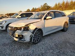 Salvage cars for sale from Copart Memphis, TN: 2017 Audi Q7 Prestige