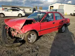 Vehiculos salvage en venta de Copart Airway Heights, WA: 1990 Toyota Corolla DLX