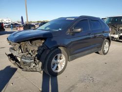 Salvage cars for sale at Grand Prairie, TX auction: 2022 Ford Edge SE