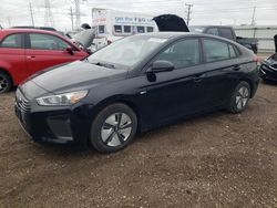 Salvage cars for sale at Elgin, IL auction: 2019 Hyundai Ioniq Blue