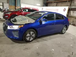 Salvage cars for sale at Eldridge, IA auction: 2022 Hyundai Ioniq Blue