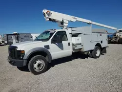 Salvage trucks for sale at Tulsa, OK auction: 2008 Ford F450 Super Duty