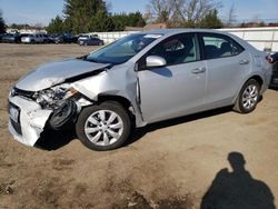 Salvage cars for sale at auction: 2015 Toyota Corolla L