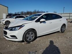 Salvage cars for sale at Lawrenceburg, KY auction: 2017 Chevrolet Cruze LS