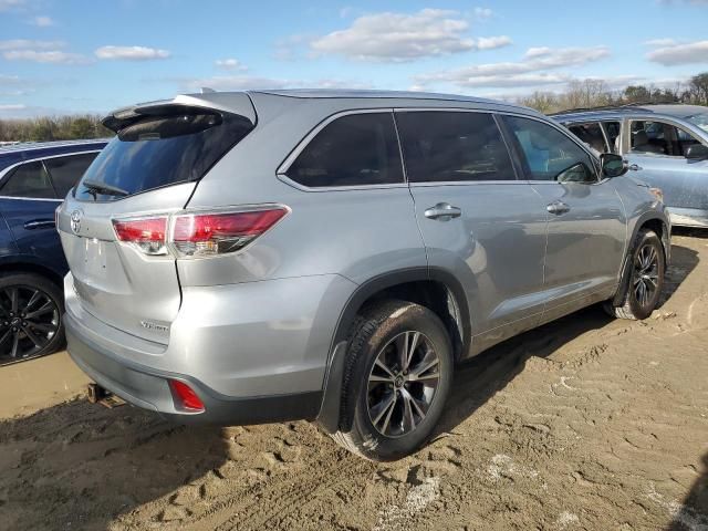 2016 Toyota Highlander XLE