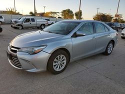 2015 Toyota Camry LE en venta en Oklahoma City, OK