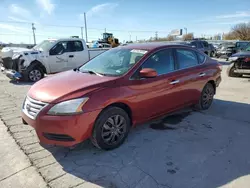 Nissan salvage cars for sale: 2015 Nissan Sentra S